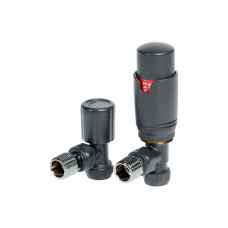 Anthracite Thermostatic Radiator Valves